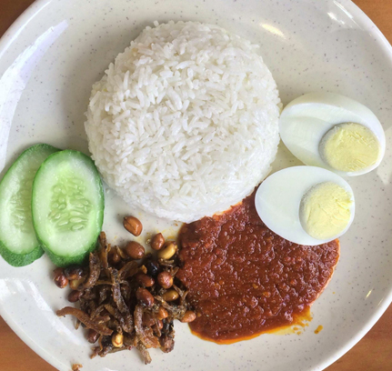 Nasi Lemak- Boiled Egg / Telur Rebus