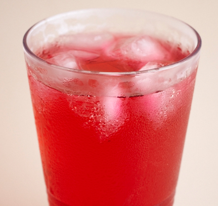 Rose Syrup Ice (Sirap Ais)
