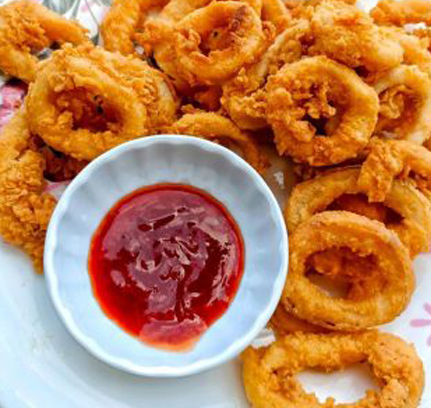 Squid (Sotong)-Flour Fried (Goreng Tepung)