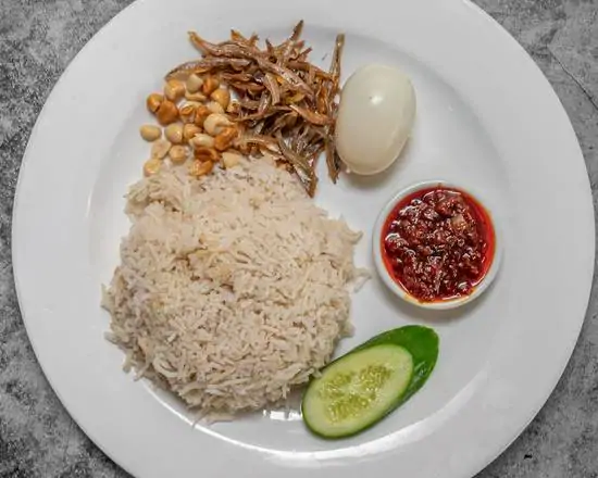 Nasi Lemak Boiled Egg