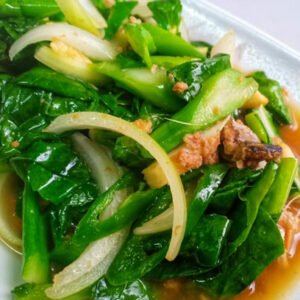 Kailan Salted Fish Stir Fry