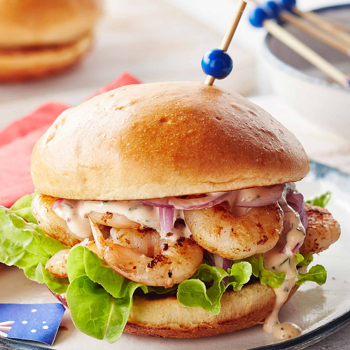 Prawn Burger